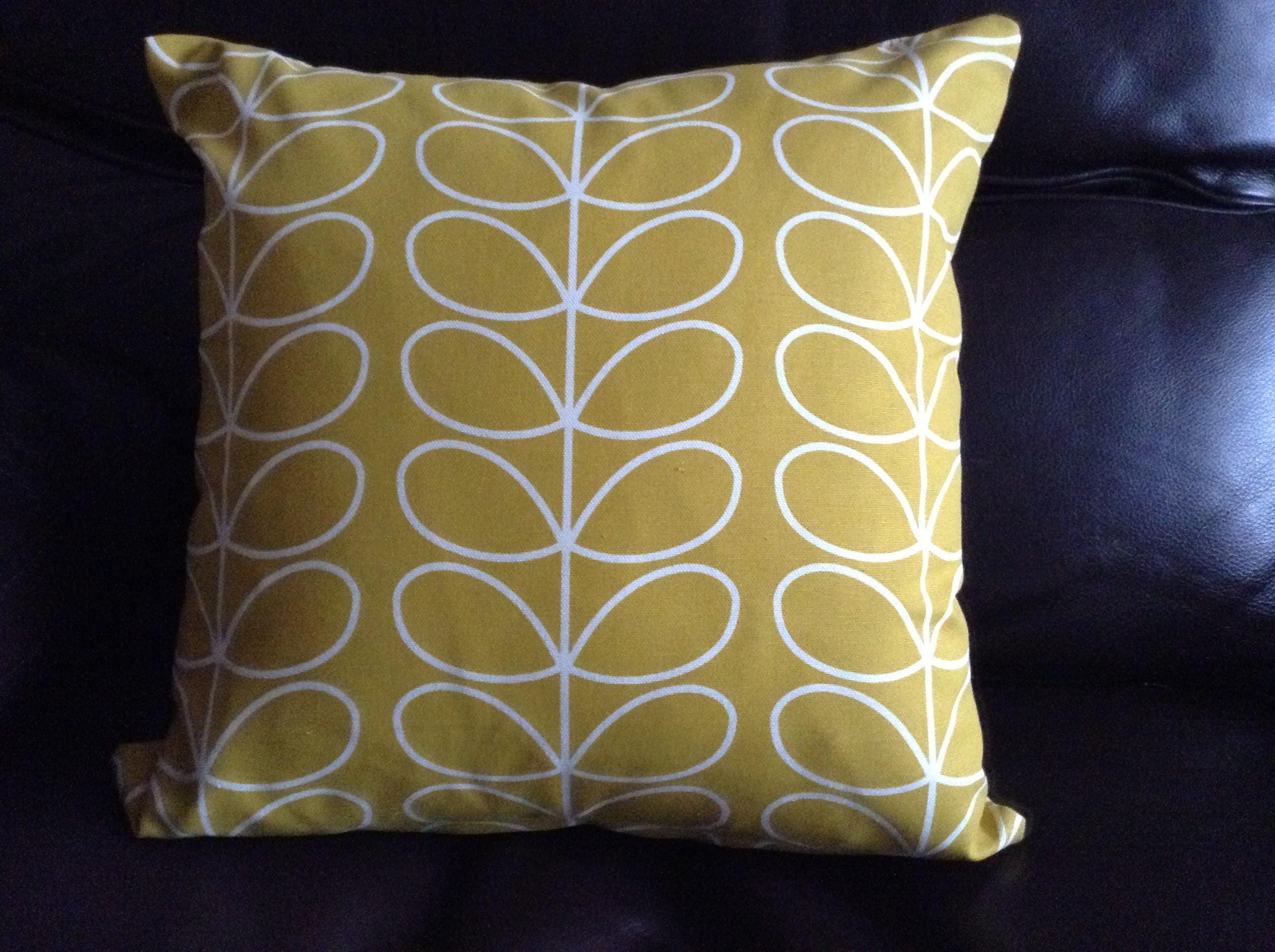 Handmade Orla Kiely cushion cover