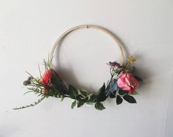 Simple + modern wreath
