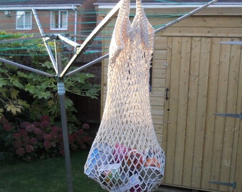 Crochet shopping bags