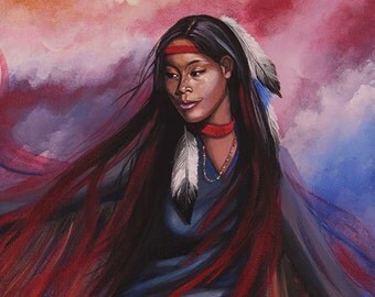 Native Beauty - Fine Art Print