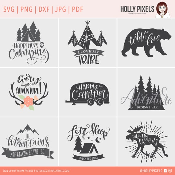 Free Free 188 Camping Birthday Svg SVG PNG EPS DXF File