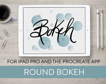 Procreate Brush - Round Bokeh - Scatter Brush for IPad Pro