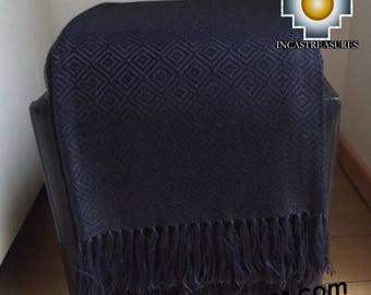 Alpaca Wool throw Blanket Mysteries FREE SHIPPING