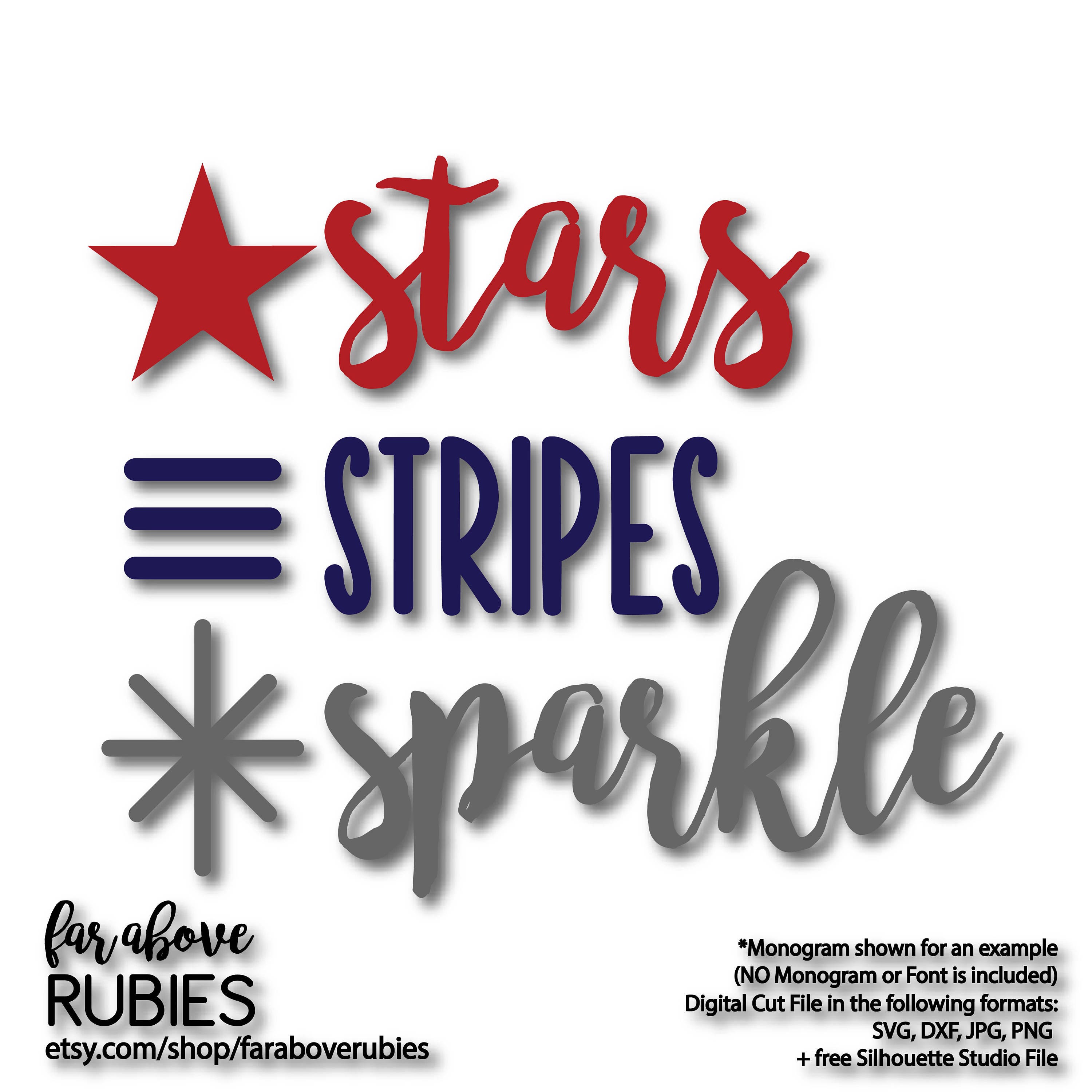 Download Stars Stripes Sparkle USA America Patriotic SVG EPS dxf