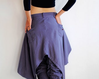 Hanna funky Skirt over pants...No.19 mix silk( GP-355)