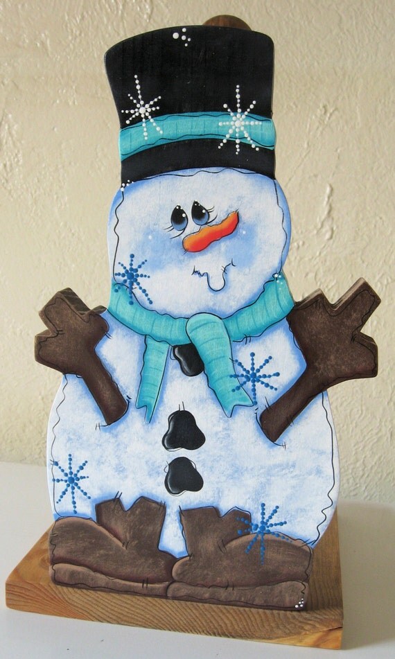 Snowman Paper Towel HolderWinter Towel HoldersPaper Towel