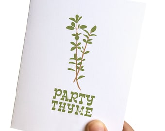 birthday cards funny // party thyme // birthday card funny // funny birthday card // birthday card for her // bday card funny