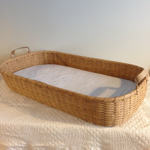 Changing Baby Basket by JoannasCollections on Etsy