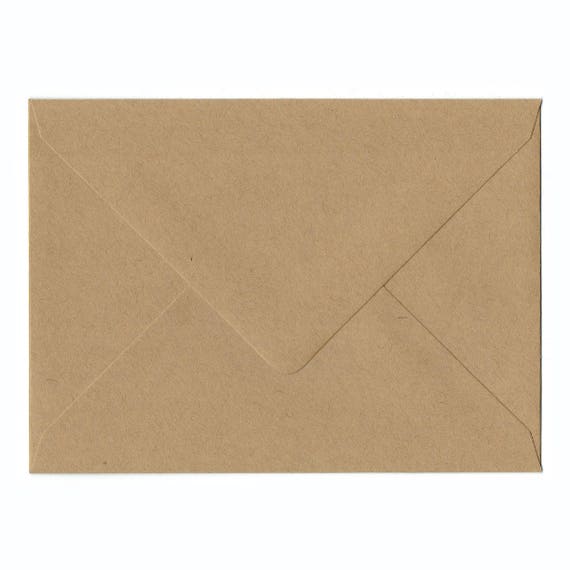 Natural Kraft A7 Envelopes 25/Pk