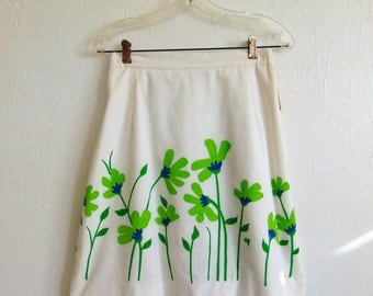70s Vested Gentress mini skirt skort size small NWT