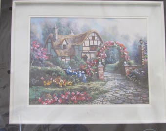 Wiltshire Garden, Crewel Embroidery Kit, Unopened Package