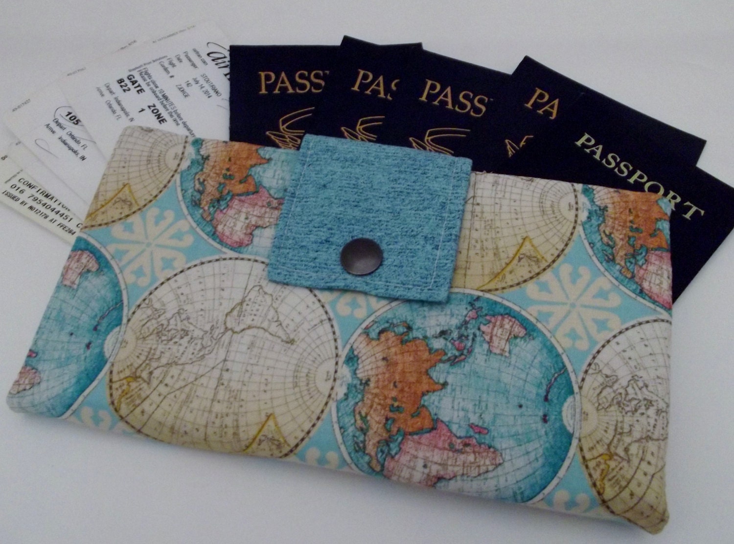 Dollbirdies Family Passport Wallet Travel Wallet Passport