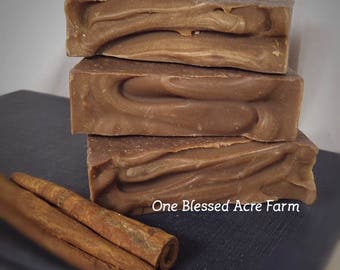 Goat Milk Soap - Cinnamon Sugar - 4.5 oz.