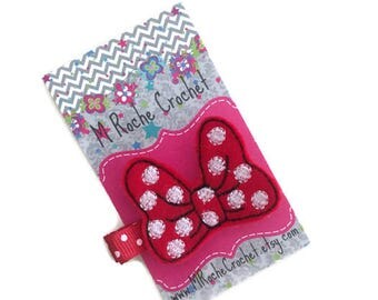 Bow hair clip, baby hair clip, bow felt clip, hairbow clip, toddler hair clip, hair accessory, baby accessory, hair clippies