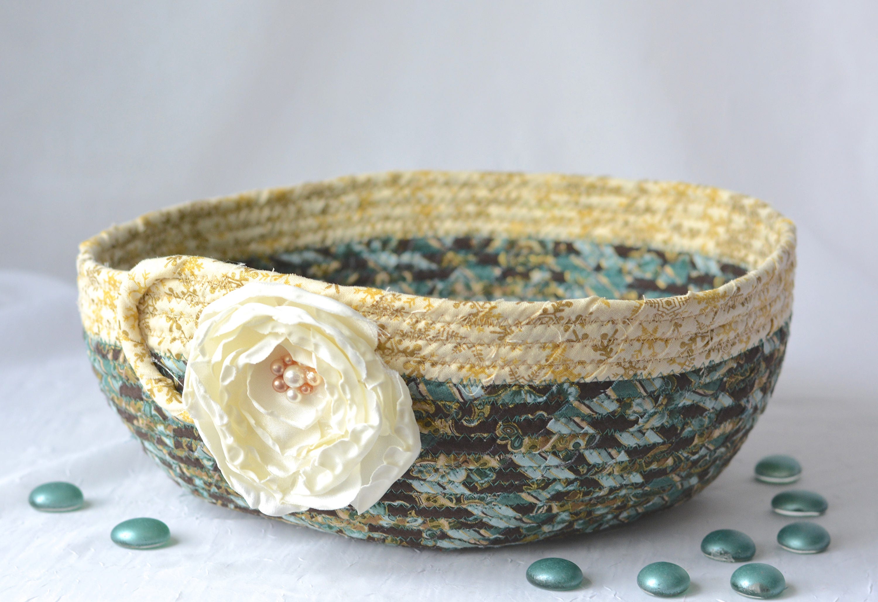Decorative Gift Basket Handmade Designer Bowl Gift Basket