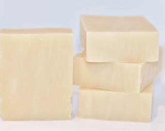 Unscented Shea Butter Cold Process Soap Bar