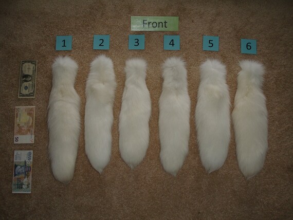 Eco Friendly Arctic Fox Tails