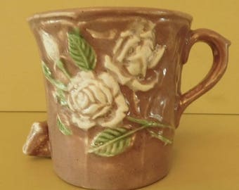 Wake and Bake Ceramic Pipe, Handmade ceramic tobacco pipe coffee mug