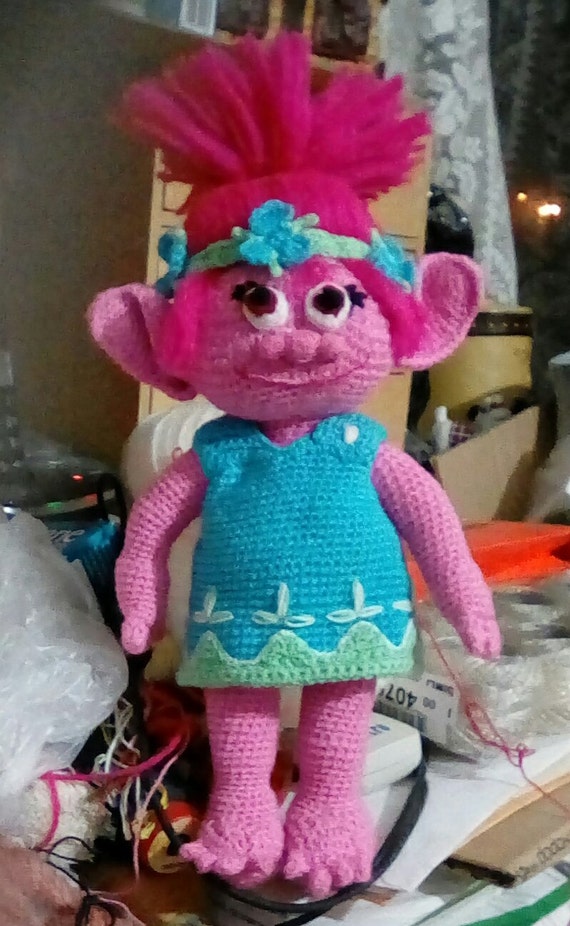 Troll Crochet PAttern Vintage Amigurumi Soft Toy Dolls