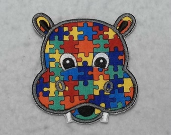 Flower Autism Awareness Puzzle Piece MADE To ORDER Choose