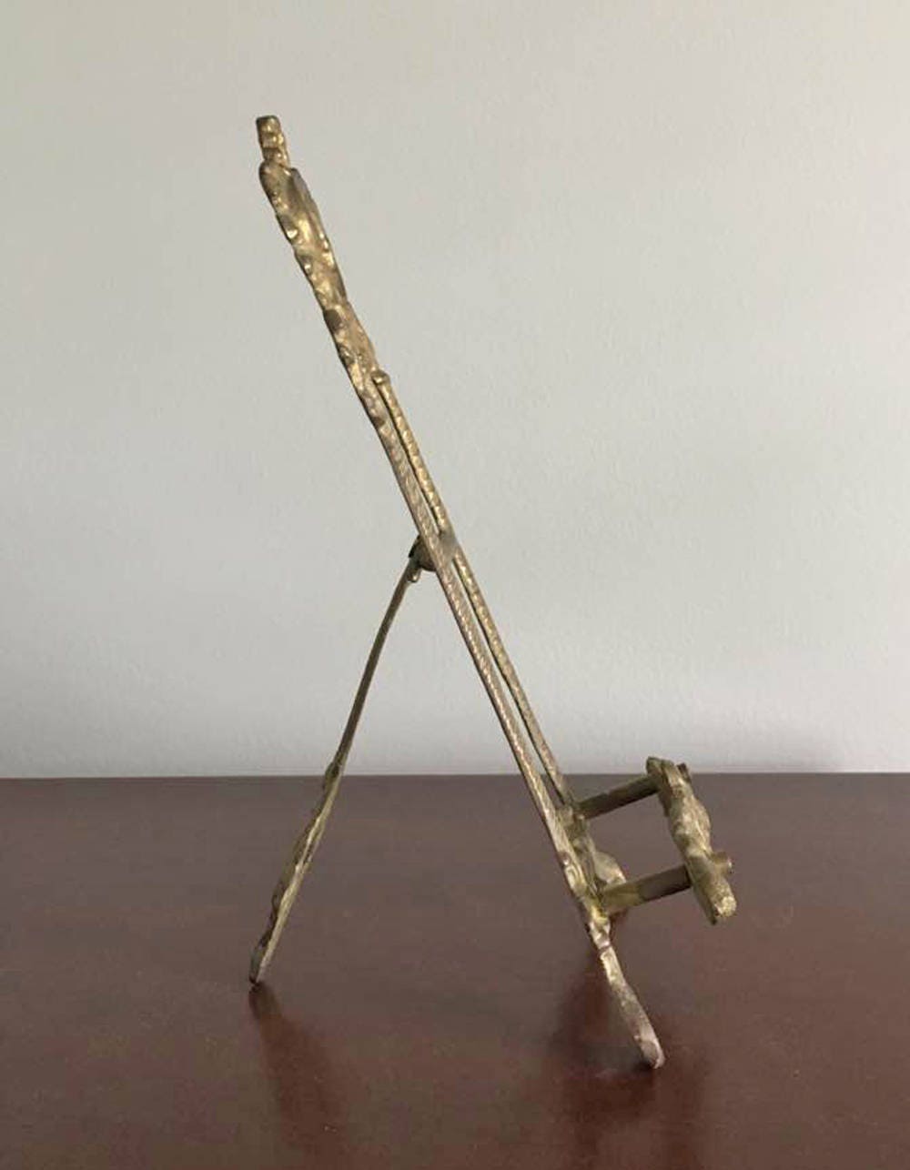 Vintage Decorative Brass Easel / Tabletop Easel from TheVintageRoad2Retro on Etsy Studio