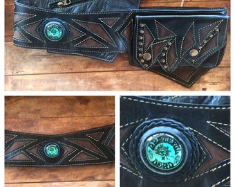 Leather Hip Belts by NayturesEmpire on Etsy