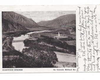 1909 Glenwood Springs, Colorado postcard udb