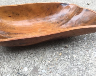 Vintage wooden bowl
