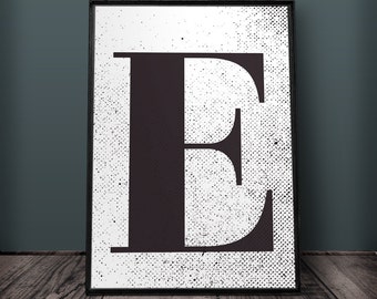Large letter e | Etsy
