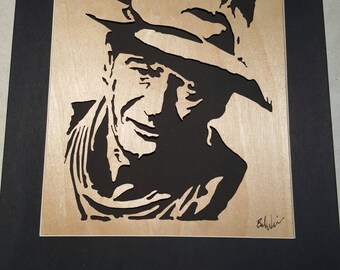 Scroll saw portrait | Etsy