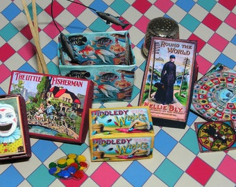 dollhouse board game etsy