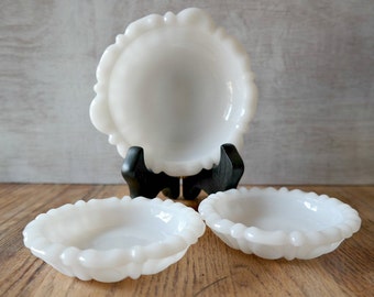 Vintage Anchor Hocking Fire King Candy Dishes