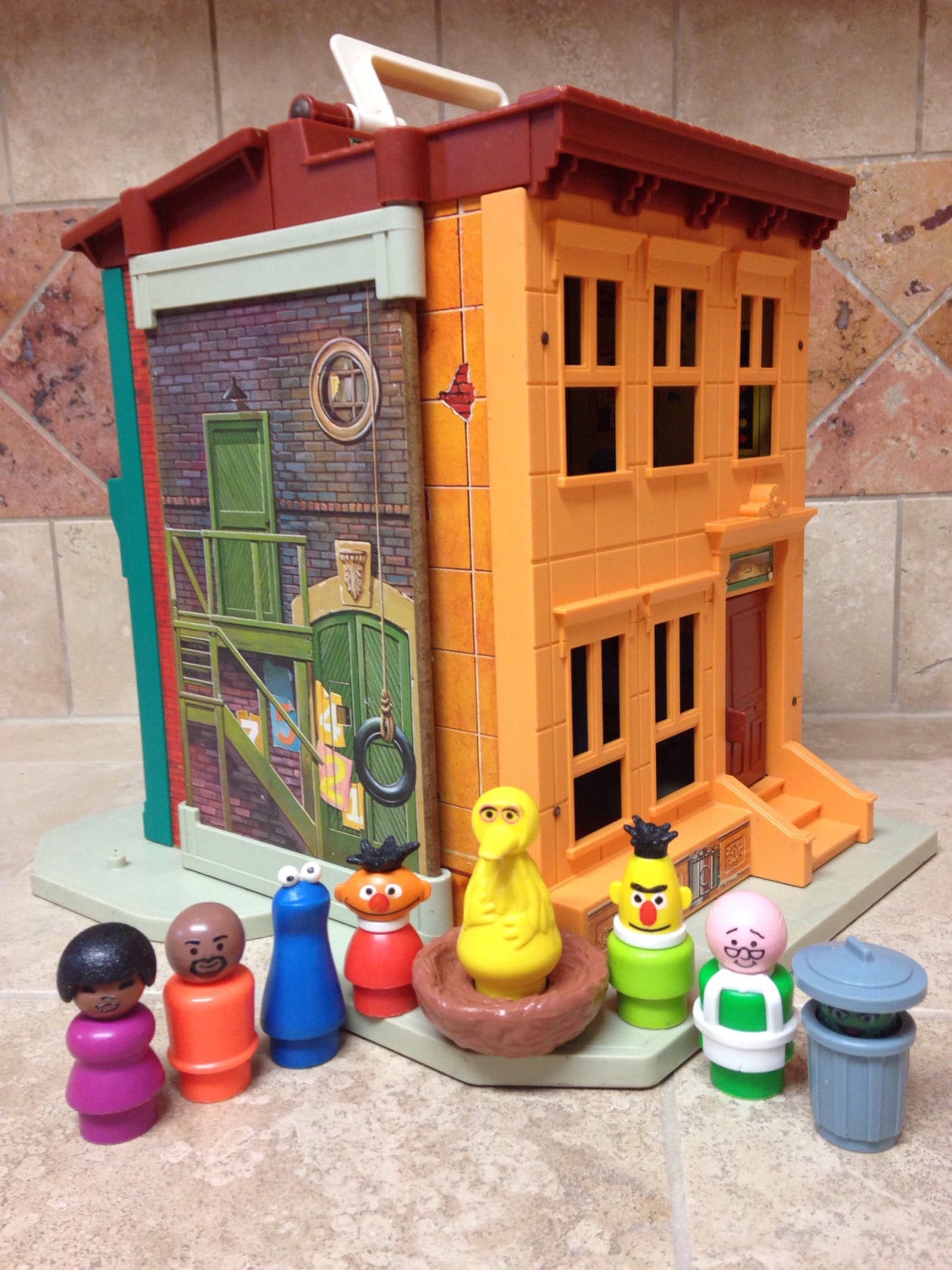vintage sesame street playhouse