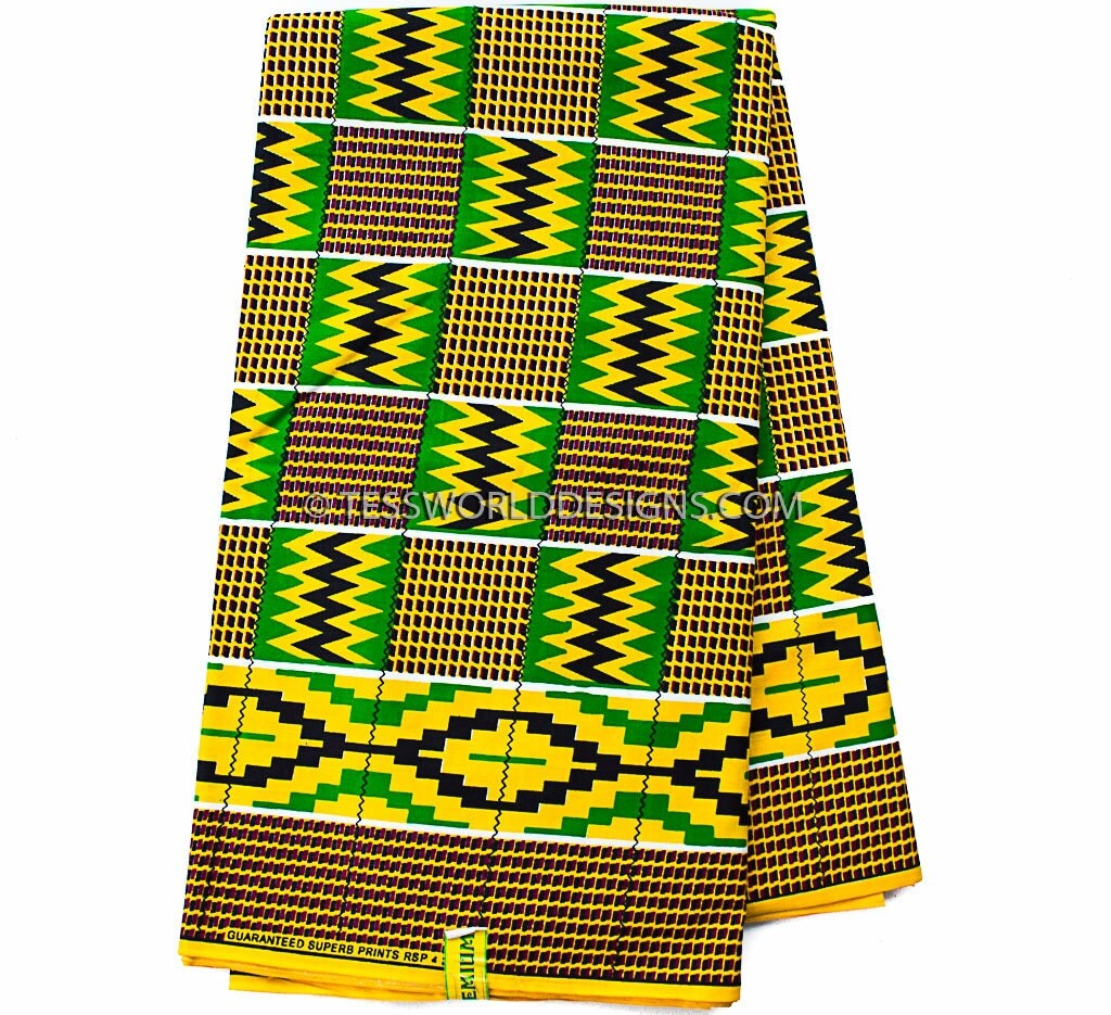 Original Ghana Fabric / Ghana Kente fabric / Made in Ghana