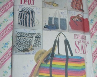 Butterick 6678 Sport Bags Sewing Pattern - UNCUT
