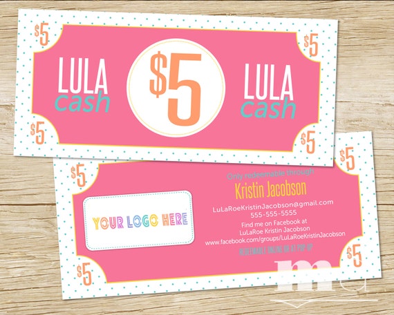 voucher v bucks printable 10 Money Cash Moolah 5 Small / Bucks Lula Coupon Business