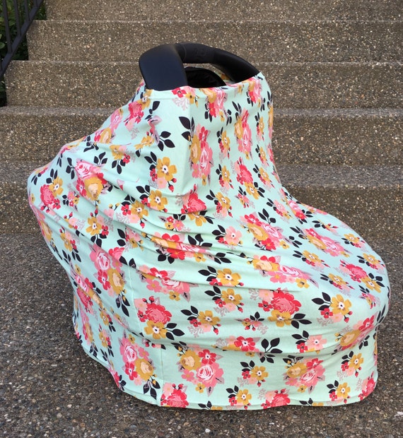 Stretchy Nursing Cover Stretchy Car Seat Canopy Knit Nursing