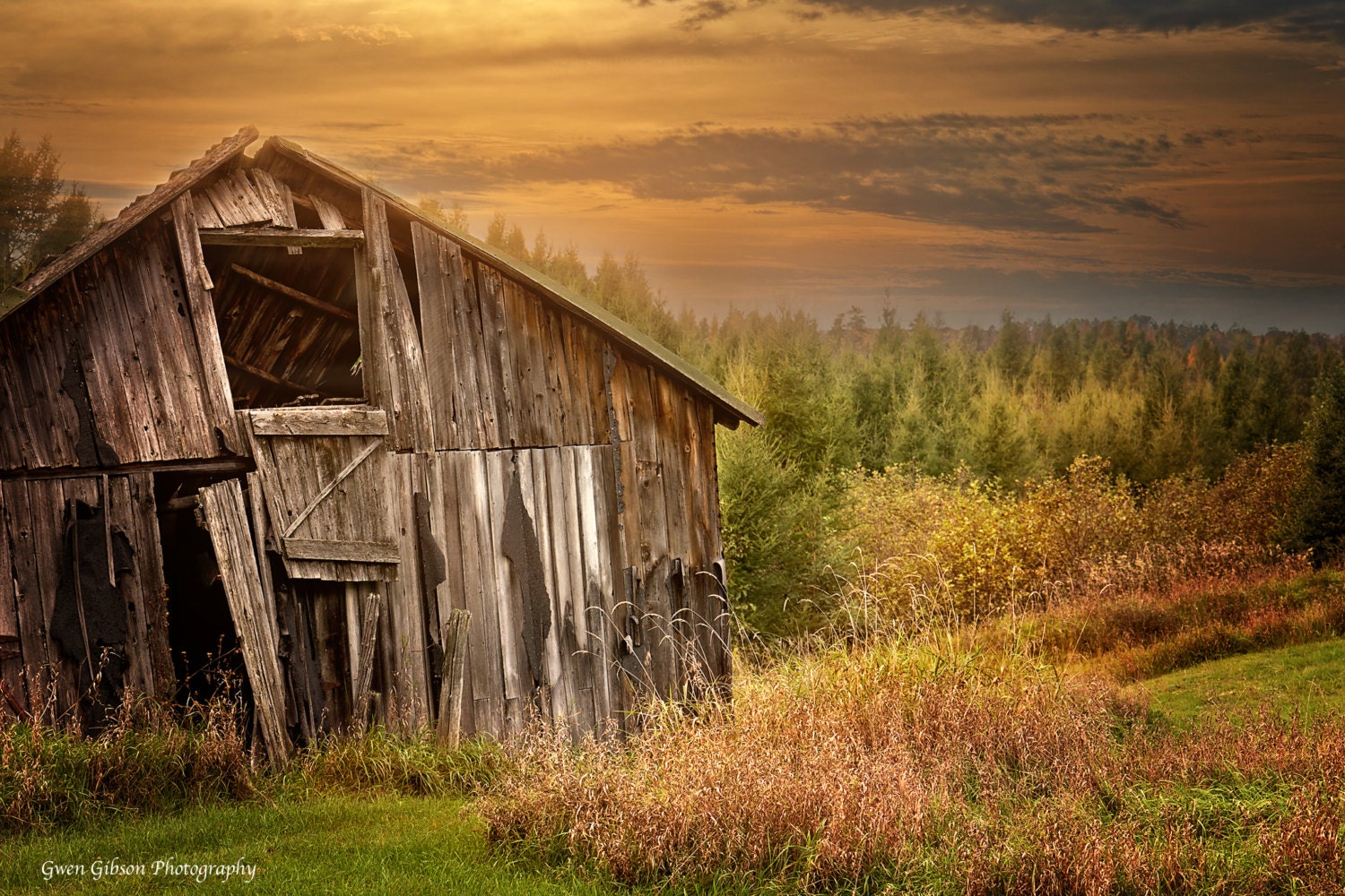 Sale Old Barn Photography Michigan Fall Colors Photography Fine