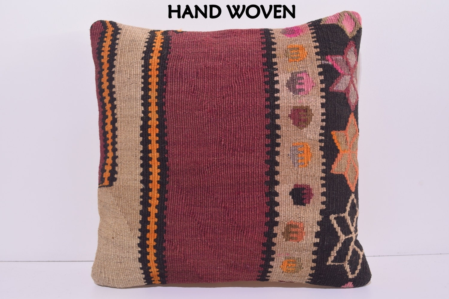 moroccan pillow cover 18x18 decorative by DECOLICKILIMPILLOWS