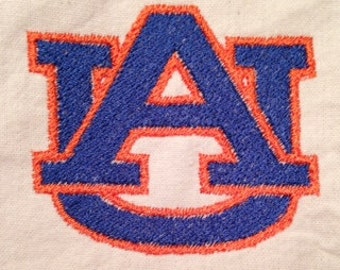 Auburn University Logo Machine Embroidery Design