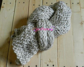 Newborn Knit Wrap - Newborn Wrap - Baby Wrap - Aspen Tweed Wrap - Newborn Stretch Wrap - Photo Prop - Newborn Photo Prop