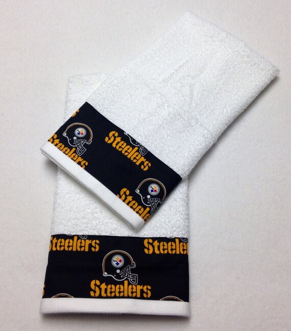 NFL Pittsburgh Steelers Hand Towel Set / Guest Towel Set