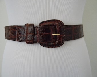 FREE usa SHIPPING Women's vintage genuine leather made in Italy
