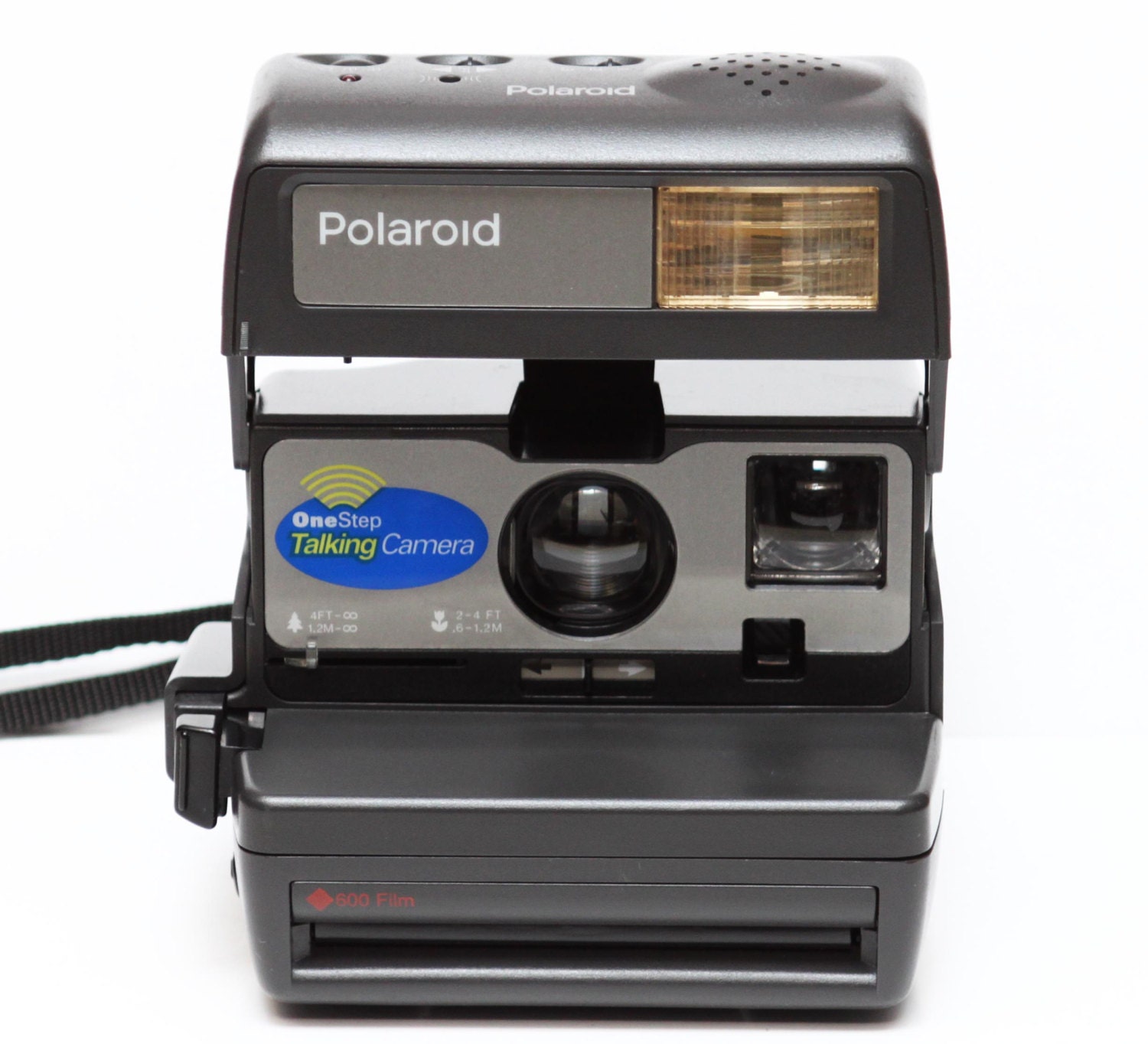 Polaroid One Step Talking Camera Instant 600 Film Takes