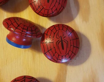 Spiderman dresser knobs