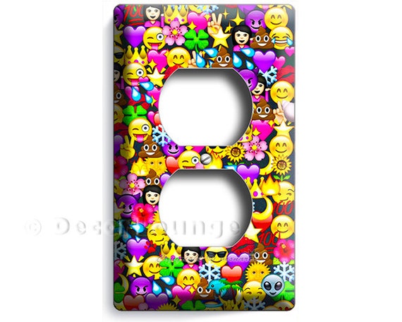 Emoji Faces Images Electrical Outlet Cover