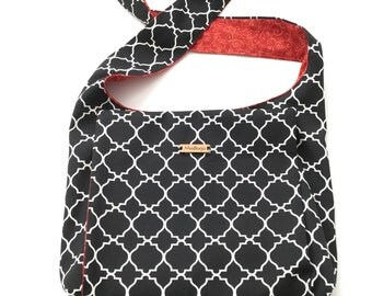 Jet black Lattice Weather Resistant JW Ministry Bag