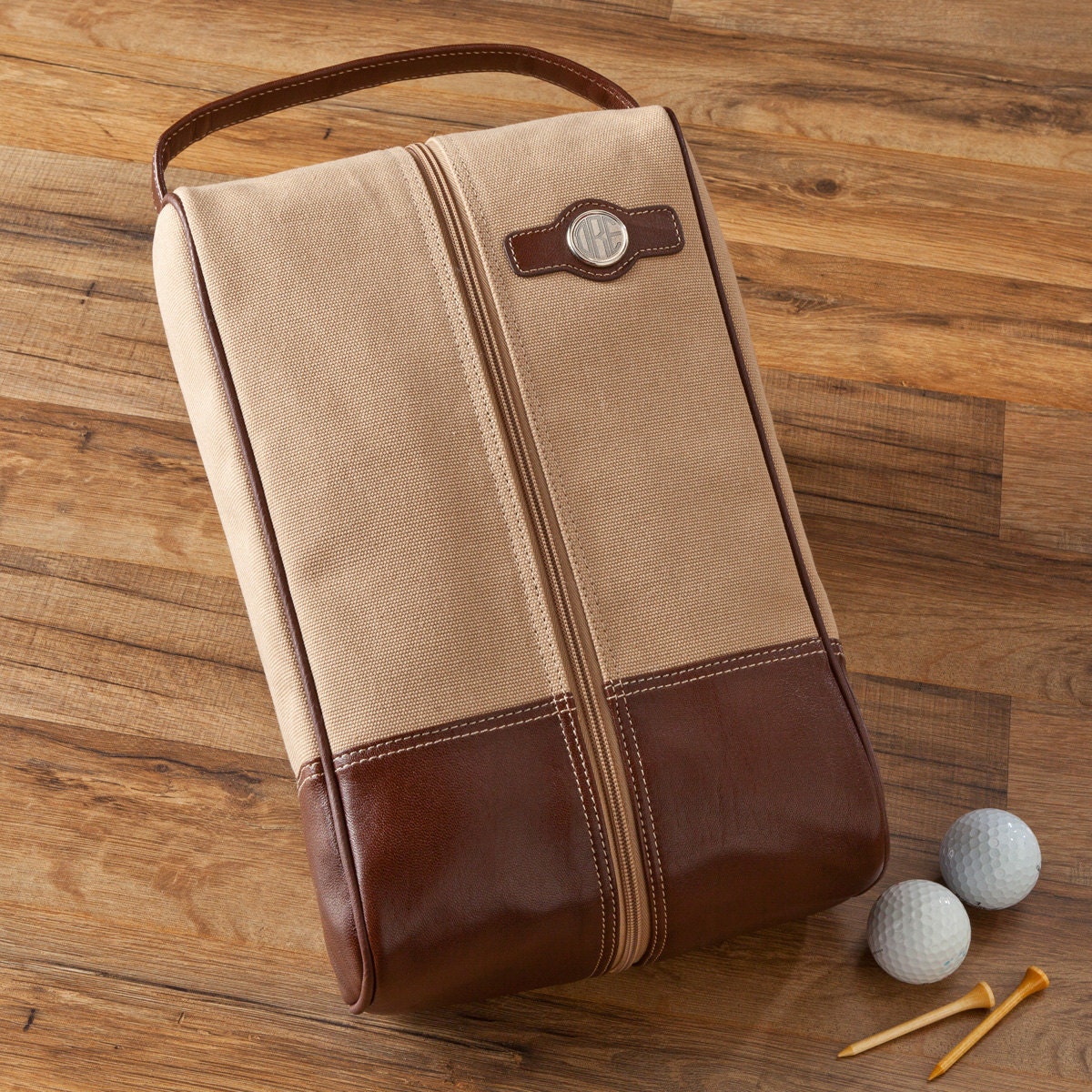 Personalized Golf Shoe Bag Monogrammed Golf Shoe Bag