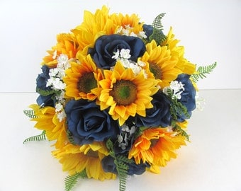 Girasoles en el ramo 1