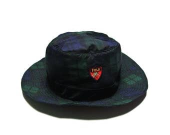 Summer Sale FREE SHIPPING 90s Vintage Ralph Lauren Bucket Hat Ralph Lauren Polo Golf Hat Ralph Lauren Polo Sport Golf Bucket Hat Bucket Hat